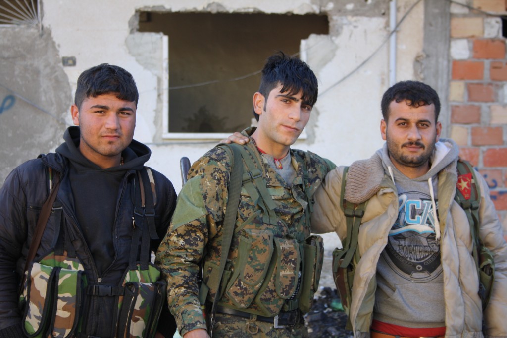 Kurdish fighters in Syria. Photo: Jonathan Spyer
