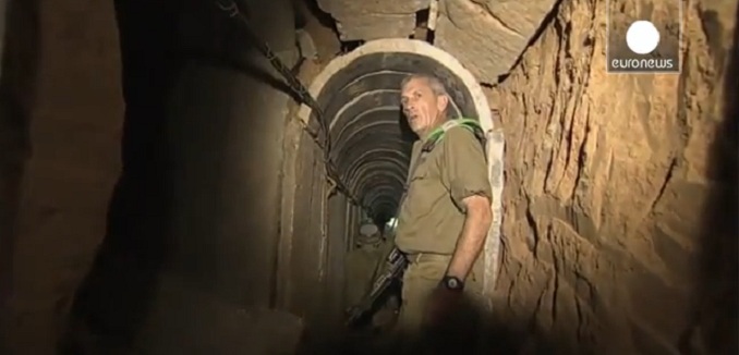 Hamas terror tunnel