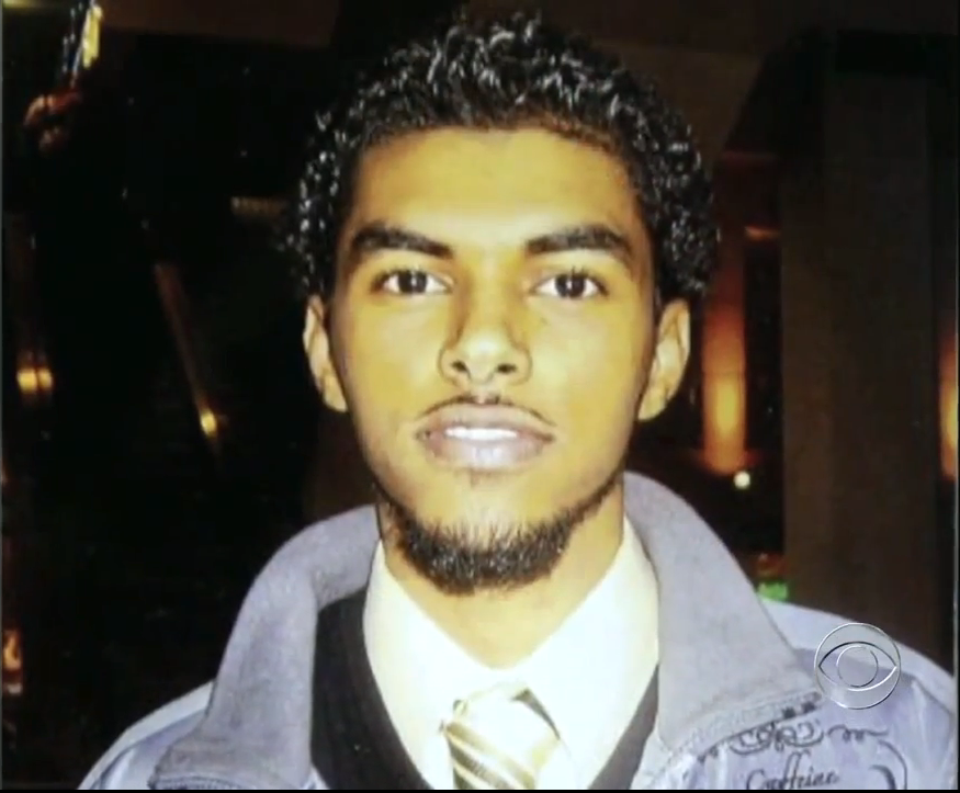 The last known photo of Jamal Bana, an engineering student who joined al-Shabab and died in Somalia. Photo: CBSNewsOnline / YouTube