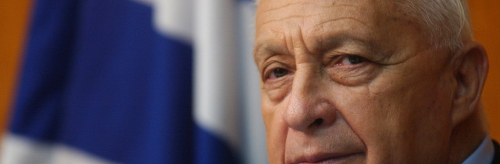 Ariel Sharon participates in a committee meeting in the Knesset, June 29, 2004. Photo: Sharon Perry / Flash90.