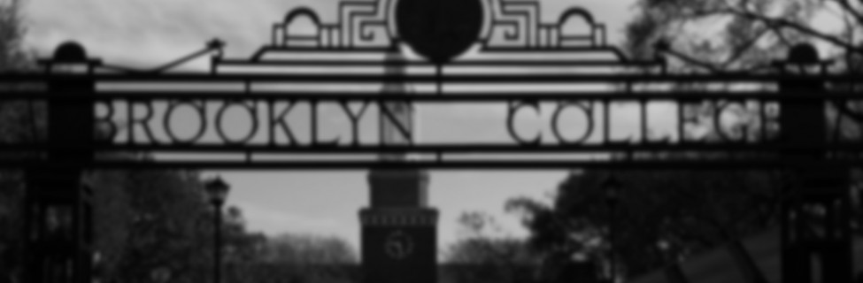 Brooklyn-College-Gate-crop BW blur2