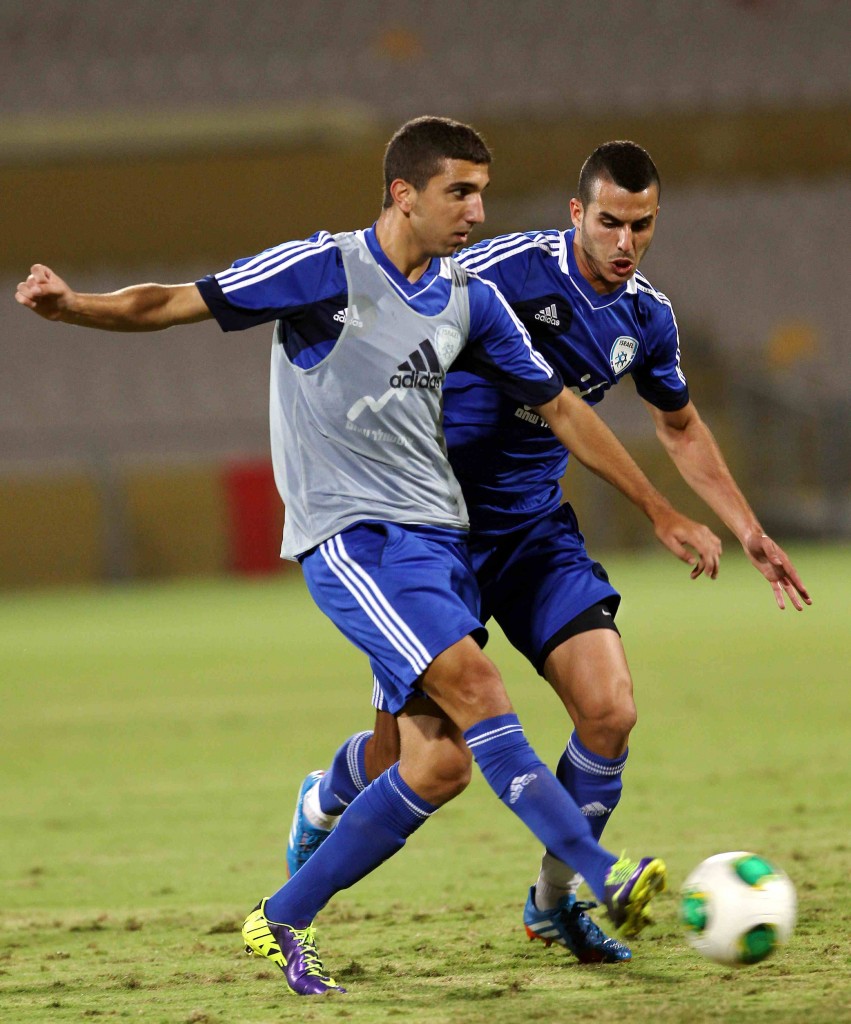 Israel U-21 national football team includes Jewish and Arab players. Photo: Oded Karni/Israel Football Association Website/Flash90
