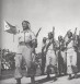 Bedouin IDF soldiers participate in a military parade in Tel Aviv, June 1949. Photo: NatanFlayer / Wikimedia
