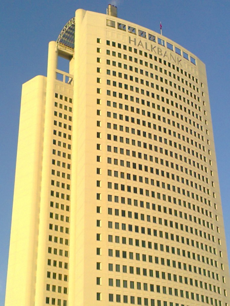 The headquarters of Halkbank in Ankara. The state-owned bank has helped Iran circumvent sanctions. Photo: Vikiçizer / Wikimedia