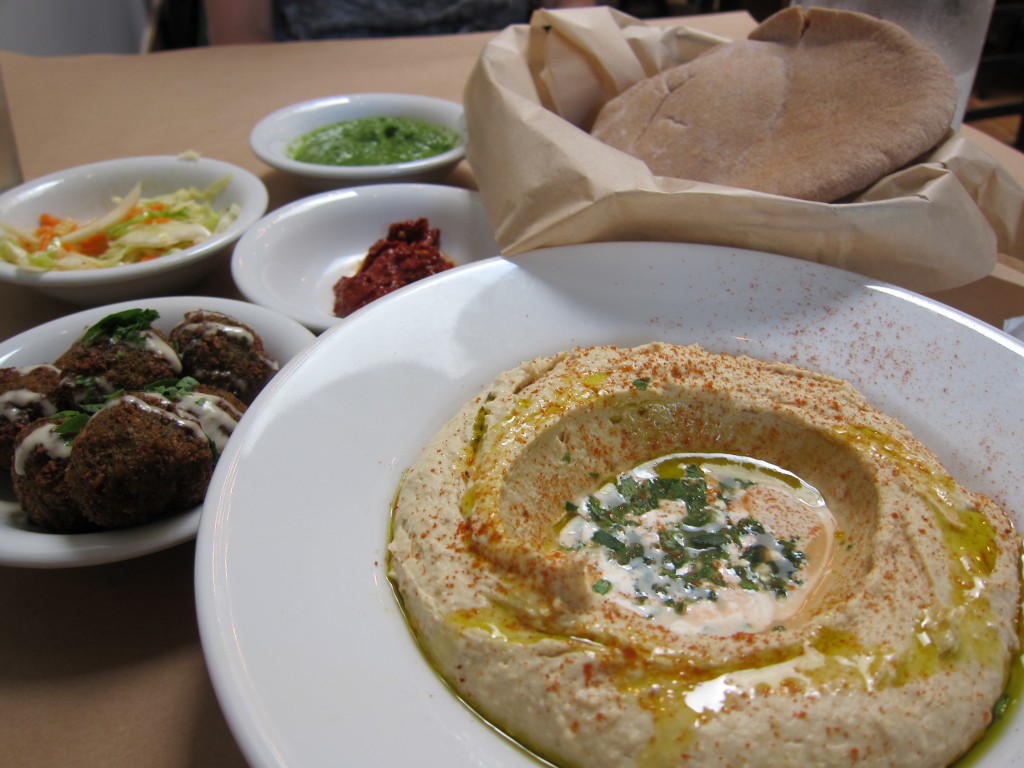 Inside Oren’s Hummus. Photo: kennejima / flickr