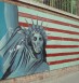 Mural outside the former American embassy, Tehran. Photo: David Holt / flickr