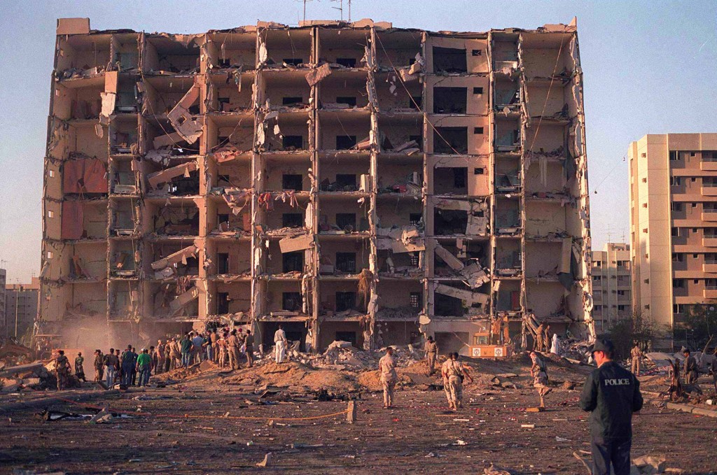 The aftermath of the Khobar Towers bombing. Photo: U.S. Department of Defense / Wikimedia