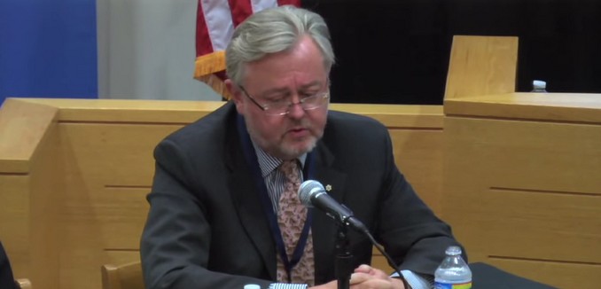 William Schabas. Photo: Case Western Reserve School of Law / YouTube