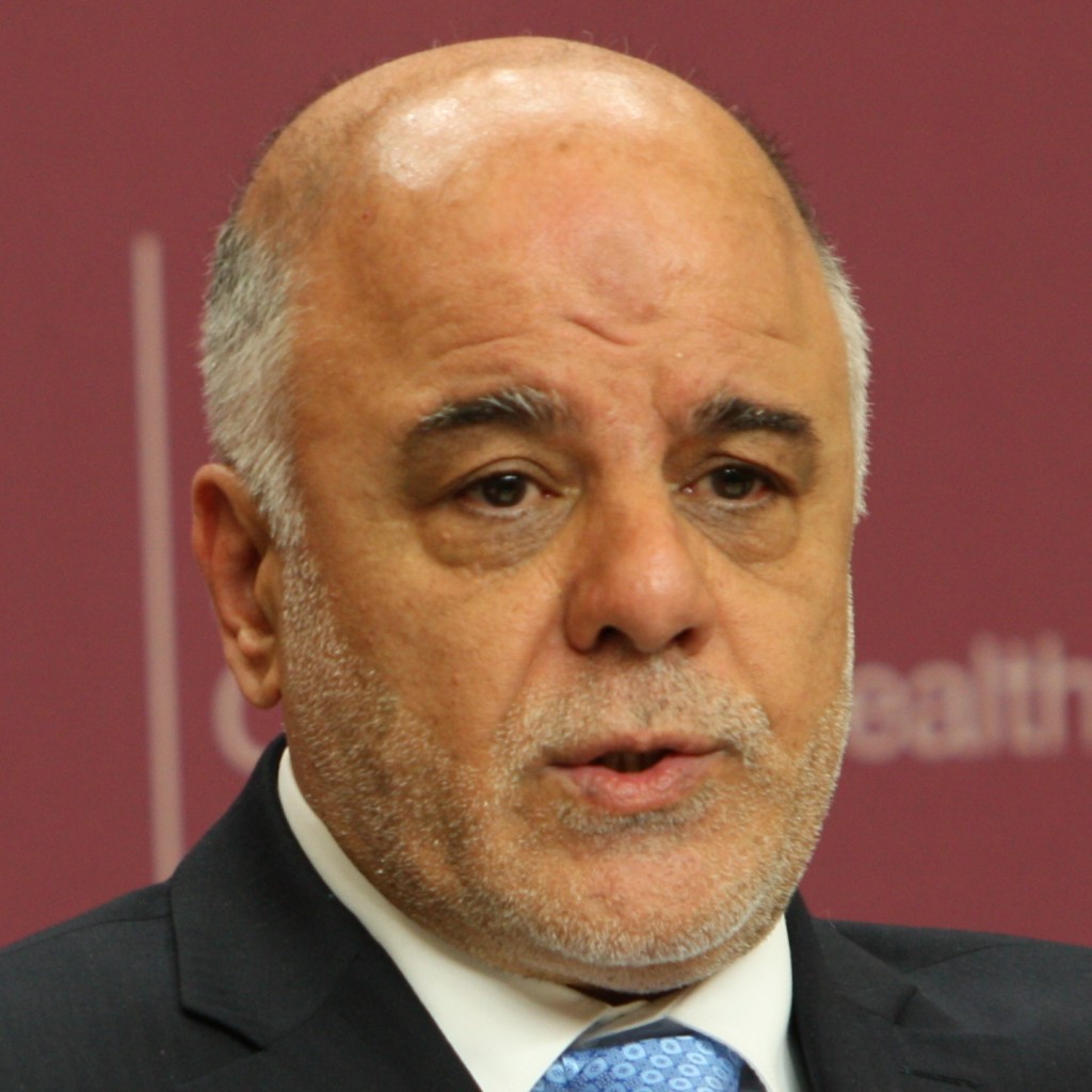 Haider al-Abadi, the prime minister of Iraq, has close ties with the Iranian government. Photo: British Foreign and Commonwealth Office / Wikimedia