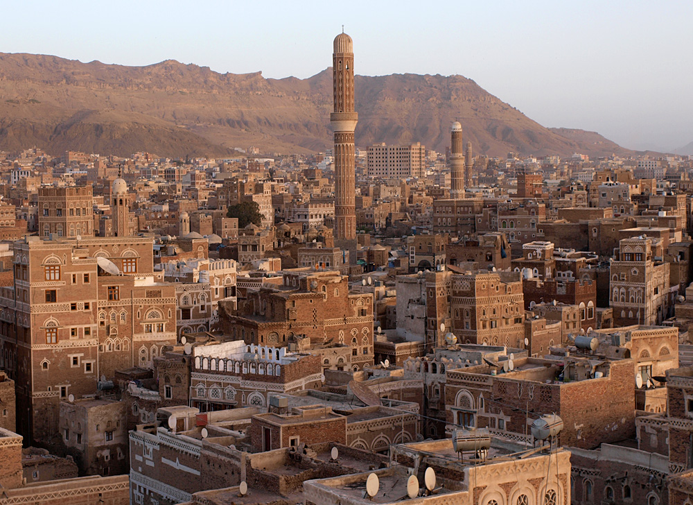 The Old City of Sana’a, Yemen. Photo: Antti Salonen / Wikimedia
