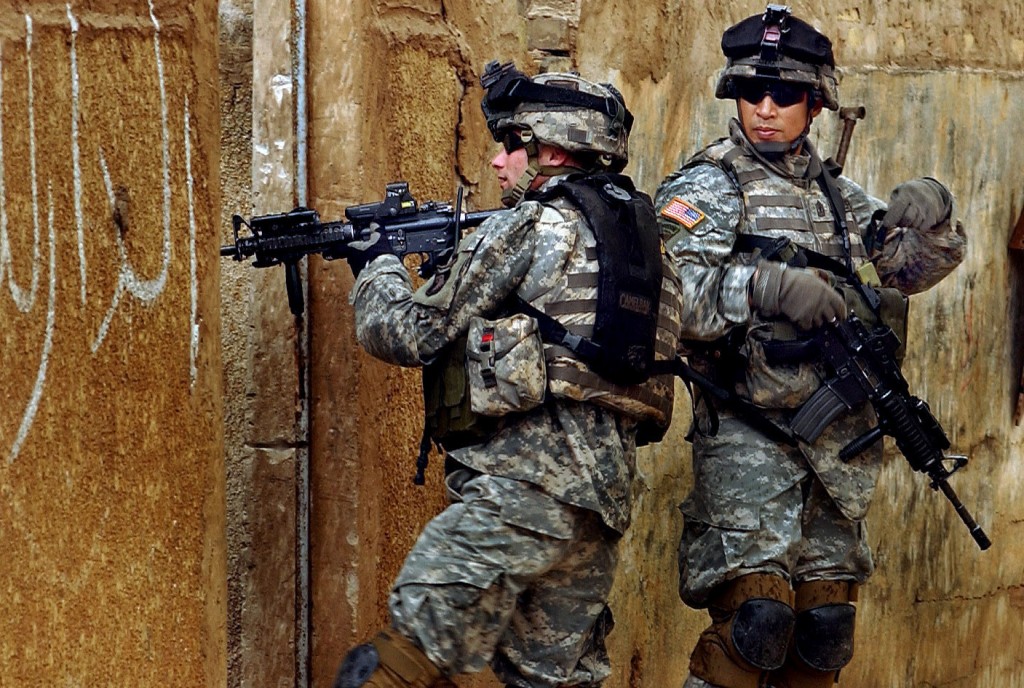 U.S. Army soldiers search a home during a routine presence patrol on the outskirts of Sadr City, Iraq. Photo: Staff Sgt. Russell Lee Klika / U.S. Army / Wikimedia