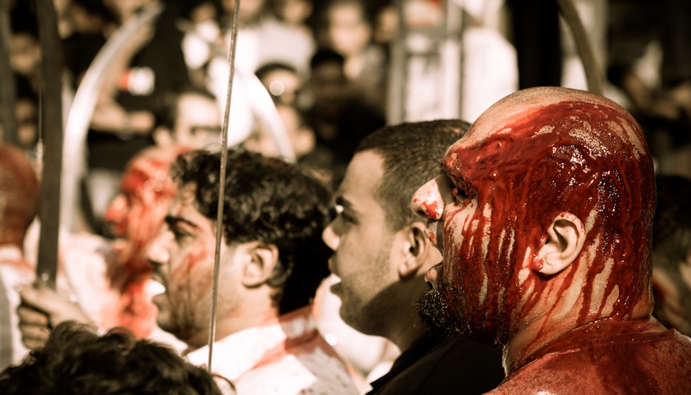 An Ashoura ceremony in Bahrain. Photo: Allan Donque / flickr