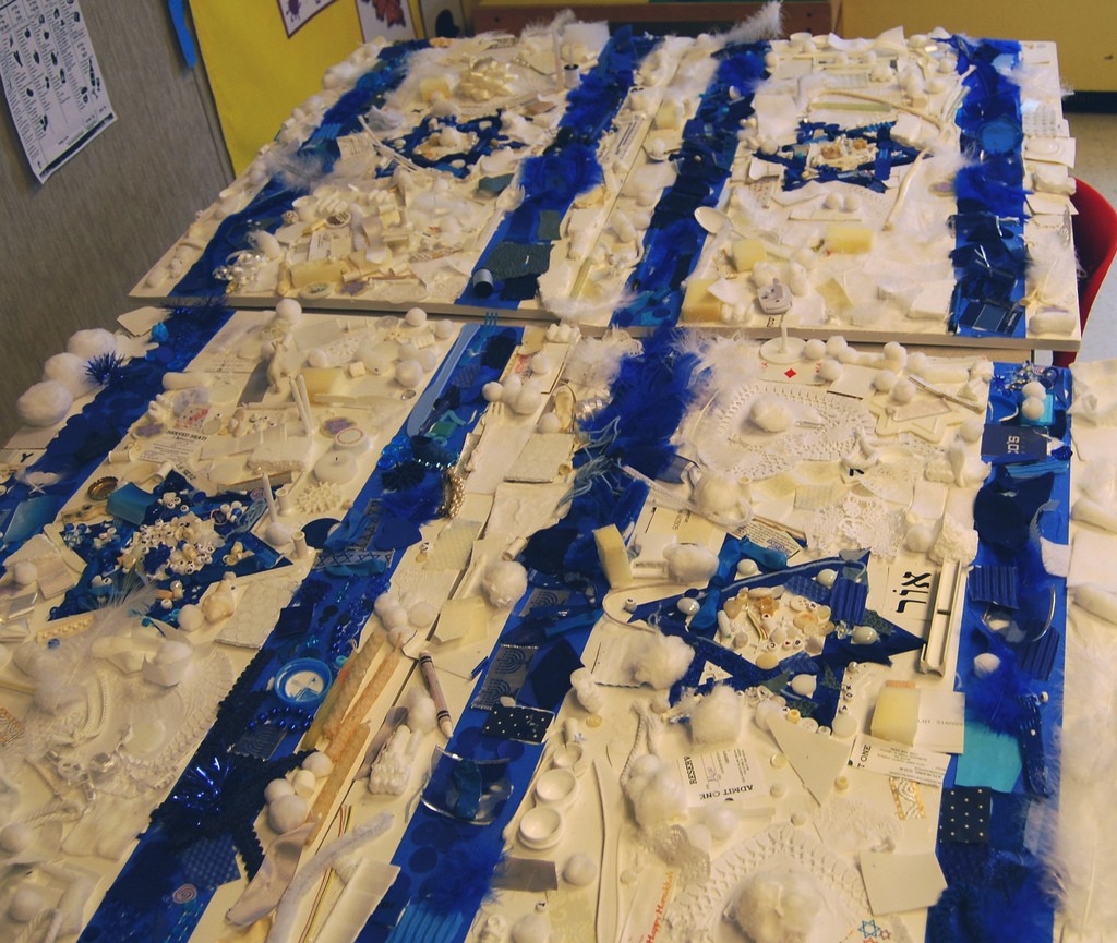 An art project at a Hebrew school. Photo: Rachel Pasch / flickr