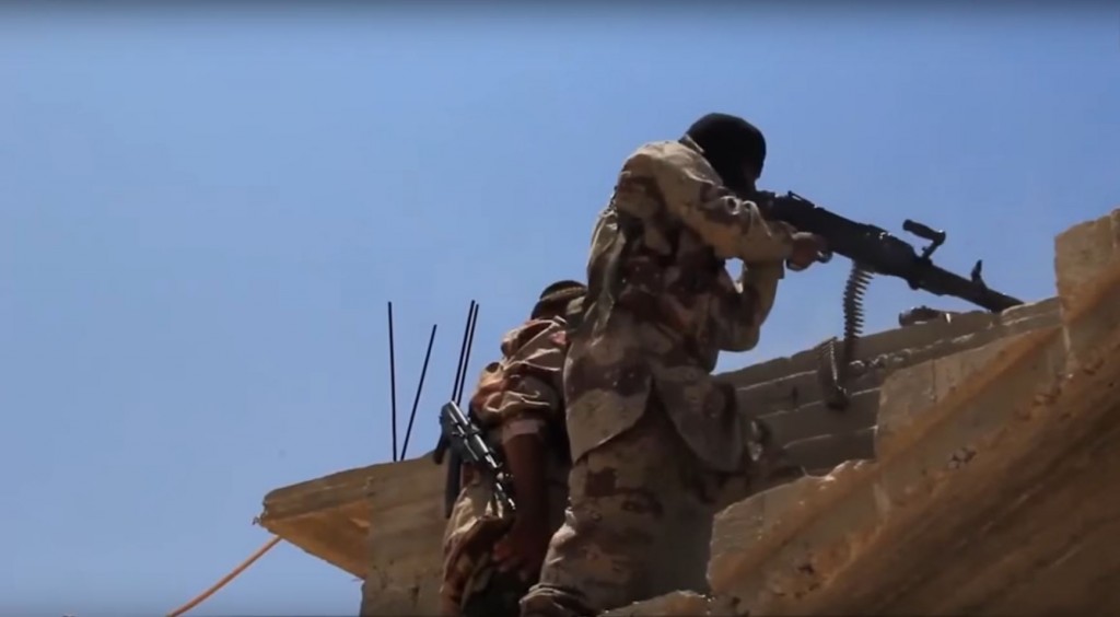 Fighters from ISIS’s Sinai branch. Photo: CNN / YouTube