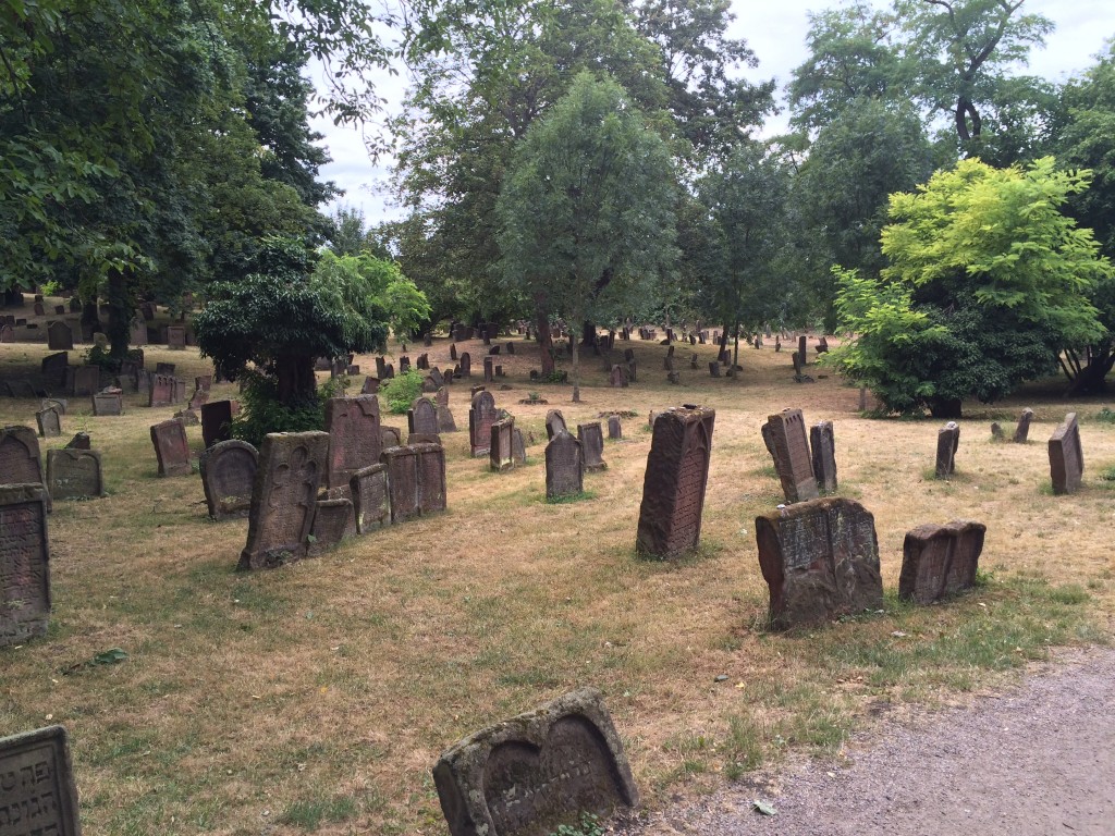 The Jewish Cemetery of Worms. Photo: Shany Mor / The Tower