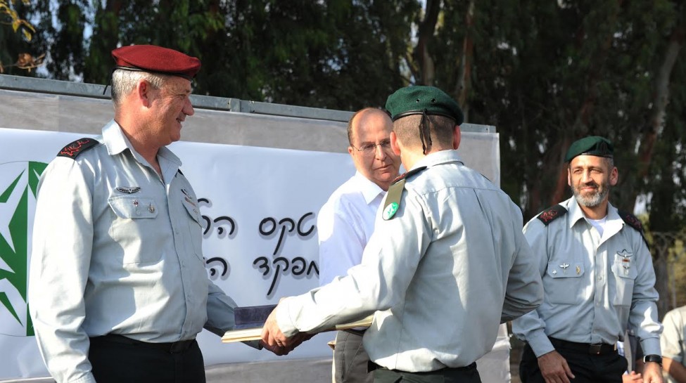 A graduation ceremony for Unit 8200, the IDF’s decryption and signal intelligence unit that shares many connections to Talpiot.