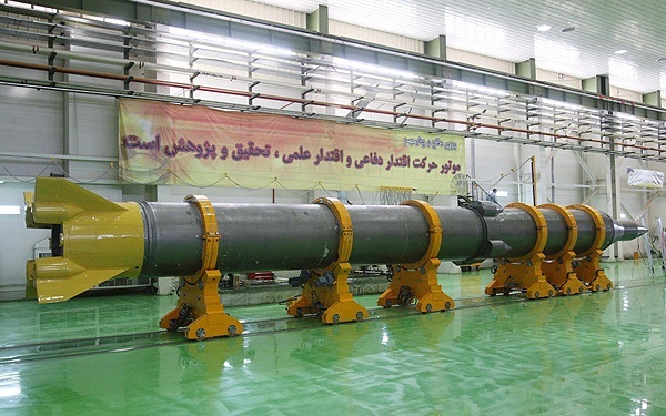 The Sejjil is Iran’s first long-range, solid-propellant missile. Photo: MNA / The Israel Project / flickr