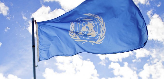 United Nations flag