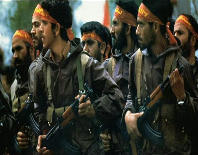 Troops from the Army of the Guardians of the Islamic Revolution, 1980. Photo: Wikimedia