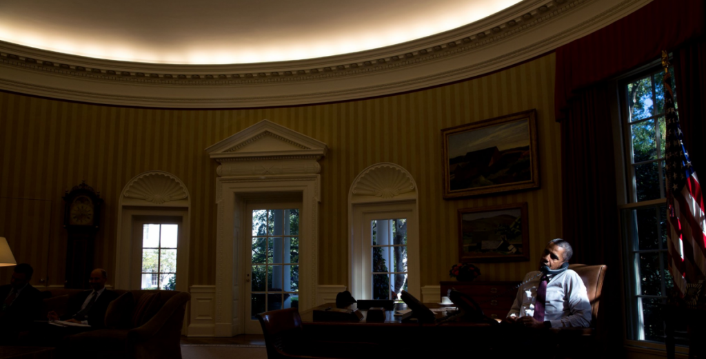 Obama tries to calm Gulf allies, October, 2015. Photo: Pete Souza / White House