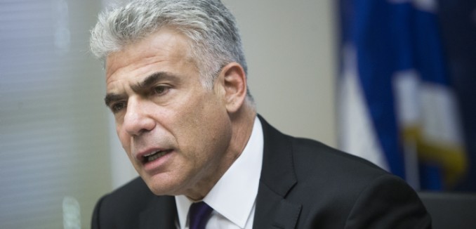 Yesh Adit party chairman, Yair Lapid, speaks during a party faction meeting at the Knesset, on June 27, 2016. Photo by Yonatan Sindel/Flash90 *** Local Caption *** ?? ????
????? ????
???? ????
????
????
???????
