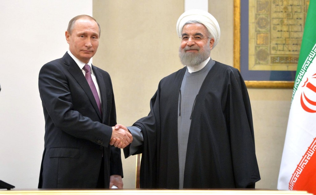 Russian President Vladimir Putin and Iranian President Hassan Rouhani meet in Tehran, November 23, 2015. Photo: kremlin.ru