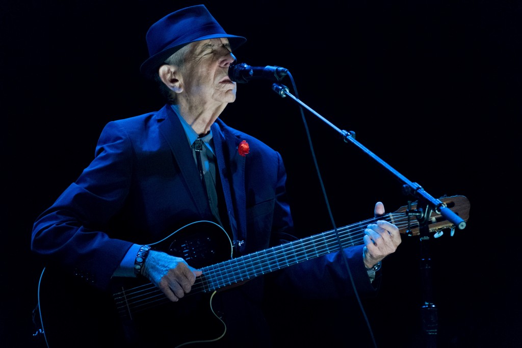 Leonard Cohen in Perth, Australia, November 2013. Photo: Adrian Thomson / flickr