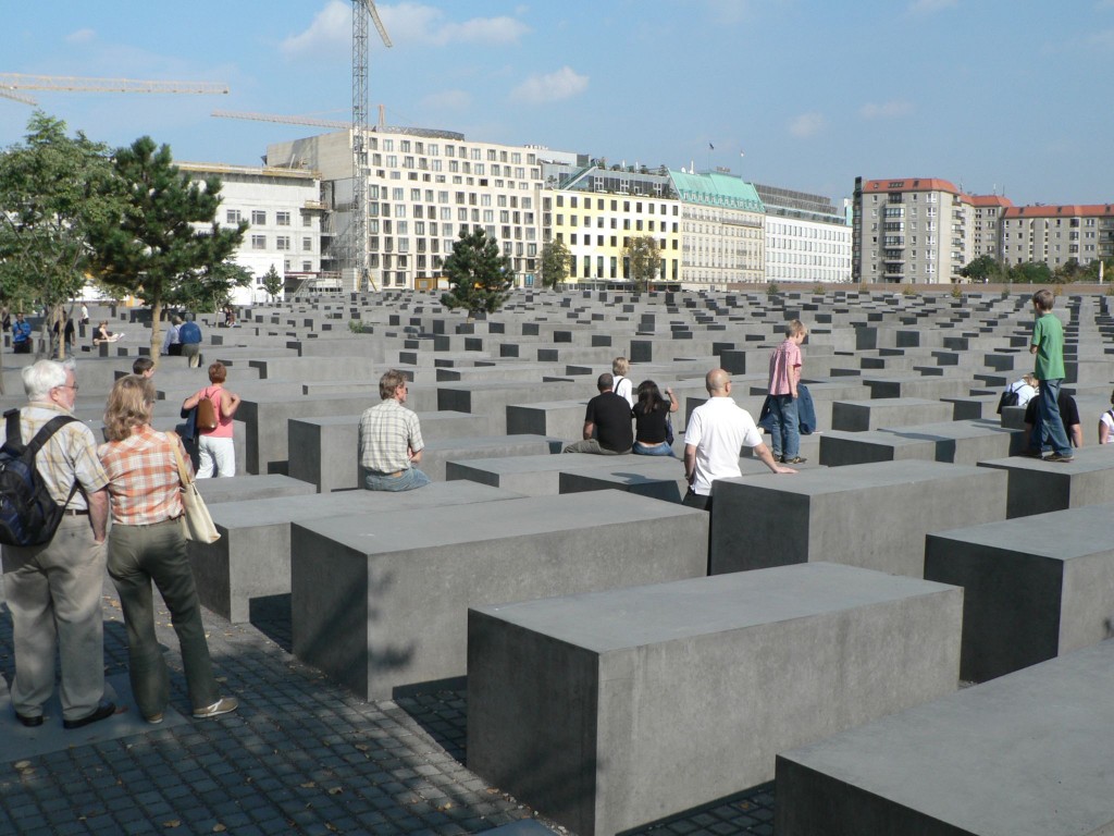 The Memorial to the Murdered Jews of Europe, in Berlin. Photo: Mark Fosh / Wikimedia