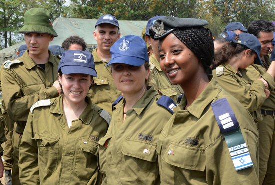Members of the IDF Medical Corps at the closing ceremony of the IDF field hospital in Nepal. Photo: Bikas Rauniar / Nepali Times