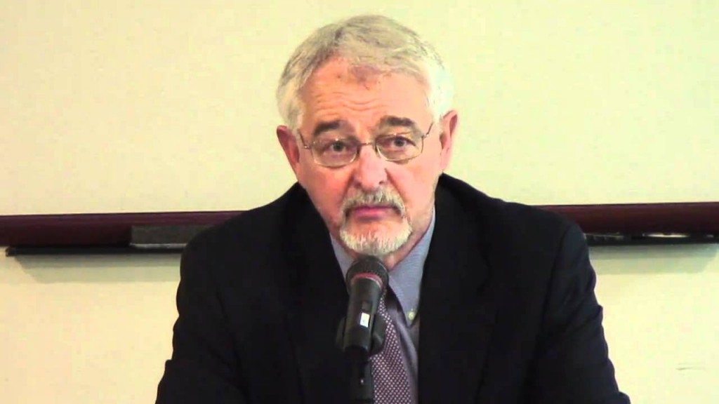 Tom Getman speaks at Georgetown University's Berkley Center for Religion, Peace and World Affairs. Photo: YouTube