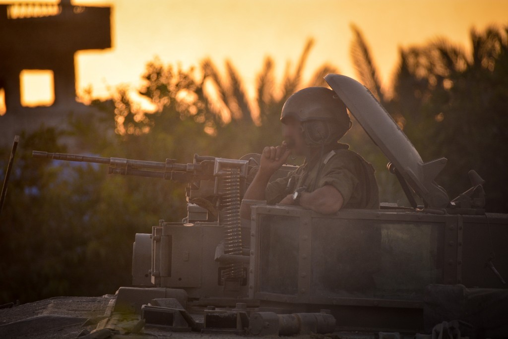 Israeli soldiers operating in Gaza as part of Operation Protective Edge. Photo: Israel Defense Forces