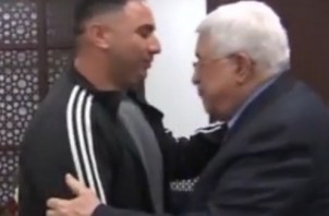 Abbas Greets Man Convicted of Terror