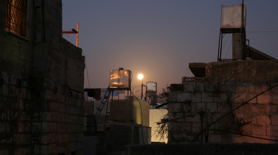 Water tanks in the Old City of Nablus. Photo: Michael Loadenthal / flickr