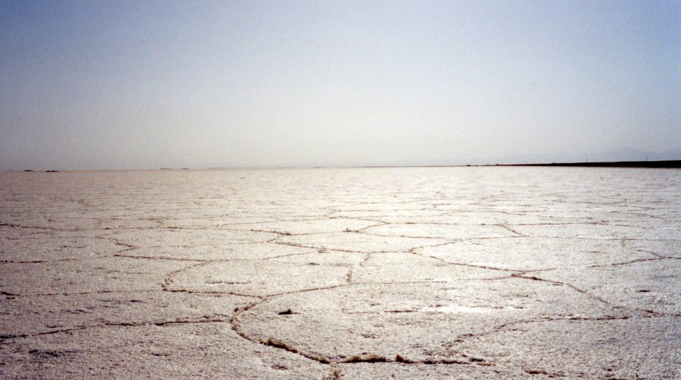 Dasht-e Kavir, Iran’s Great Salt Desert. Photo: Jeanne Menj / Wikimedia