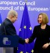 Israeli Prime Minister Benjamin Netanyahu holds a joint press conference with the European Union's foreign policy chief, Federica Mogherini in Brussels, Belgium, October 11, 2017. Photo by Avi Ohayon/GPO
 *** Local Caption *** ??? ?????? ?????? ?????? ???? ?? ?????? ??????? ???????? ??? ??????? ?????? ???????
?????
?????